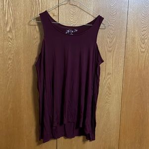 M Open Shoulder Long Sleeve